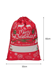 Santa's Drawstring Gift Bags | PRE ORDER