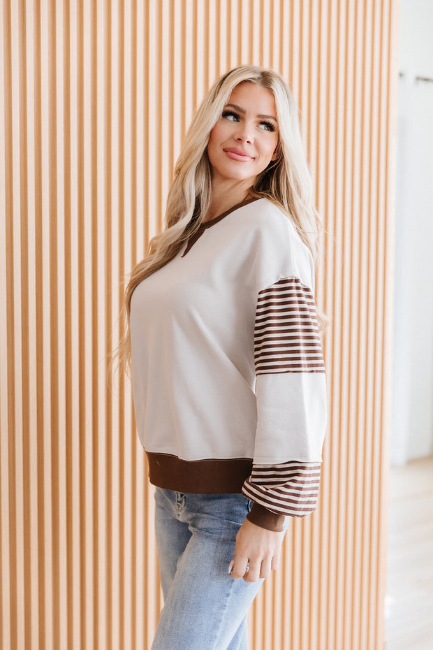 Selva Colorblock Patchwork Long Sleeve | DROPSHIP