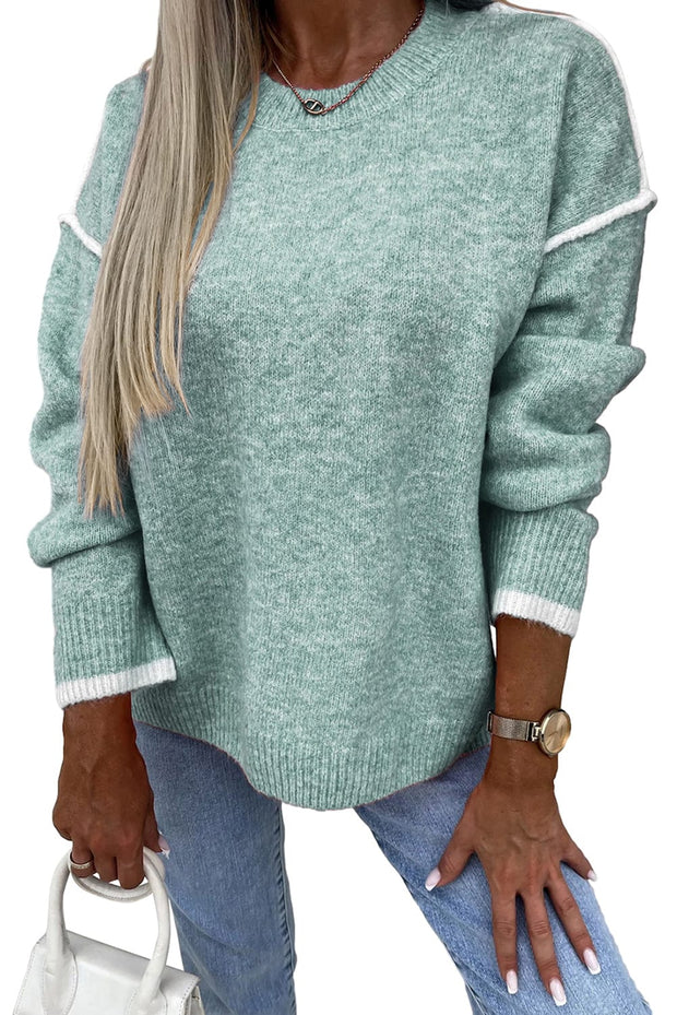 Shanda Crewneck Knit Sweater