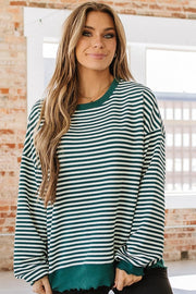 Shaylee Striped Long Sleeve Top | DROPSHIP