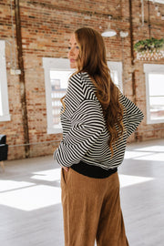 Shaylee Striped Long Sleeve Top | DROPSHIP