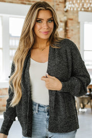 Sissy Knit Contrast Cardigan | S-2XL | PRE ORDER