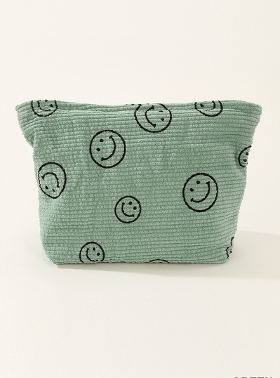 Smiley Cosmetic Bag