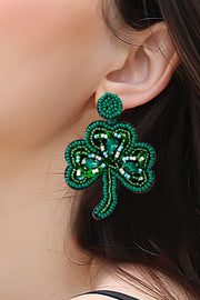 St Patrick Shamrock Earrings