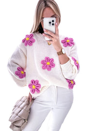 Stormi Flower Sweater
