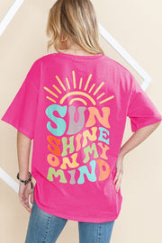 SALE - Sunshine On My Mind Tee | Size Small