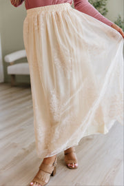 Tawny Mesh Overlay Skirt | DROPSHIP