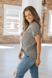 Teagan Ribbed Knit Top | DROPSHIP