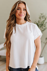 SALE - Teagan Ribbed Knit Top