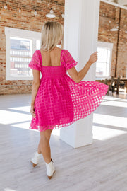 Teah Puff Sleeve Babydoll Dress | S-XL