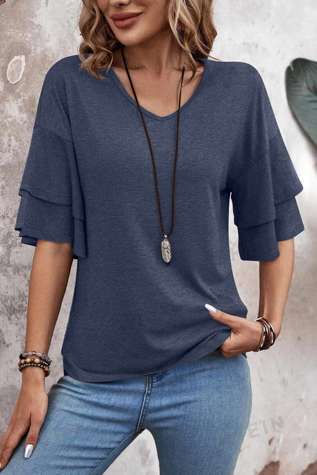 Terence Layered Sleeve Tunic | Pre Order 7/1