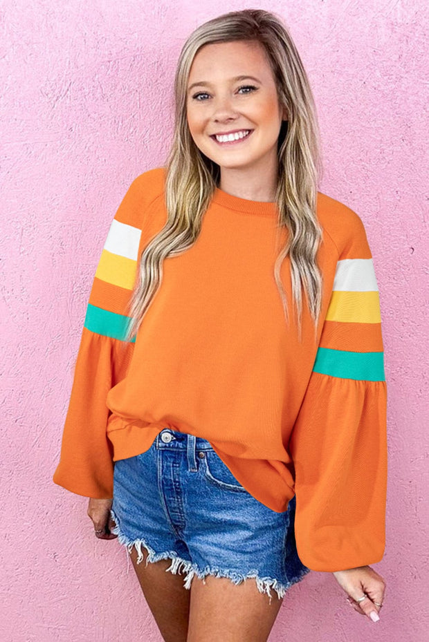 Tien Colorblock Raglan Sleeve Top | S-XL | PRE ORDER