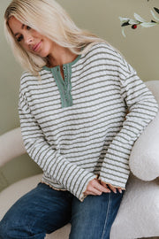 Tina Long Sleeve Henley Top