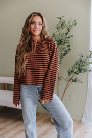 Tina Long Sleeve Henley Top
