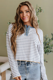 Tina Long Sleeve Henley Top