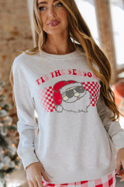 Tis The Season Graphic Santa Pajama Set | DROPSHIP