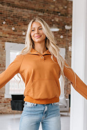 SALE - Trenton Pocket Henley Sweatshirt | Size Large