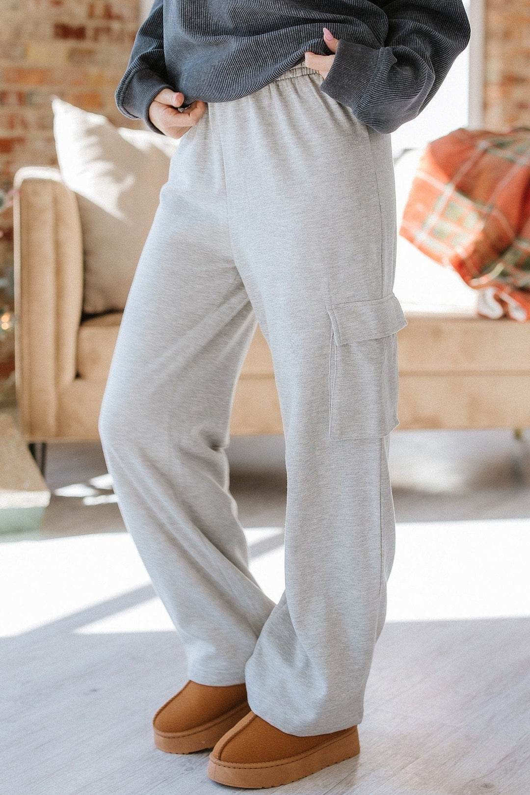 Tylee French Terry Cargo Sweatpants – Liam Company