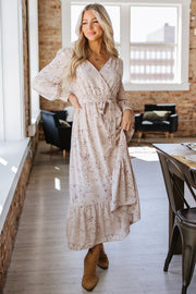 V-Neck Bubble Sleeve Maxi Dress | S-XL | PRE ORDER