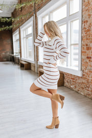 Valentina Striped Sweater Dress | S-XL