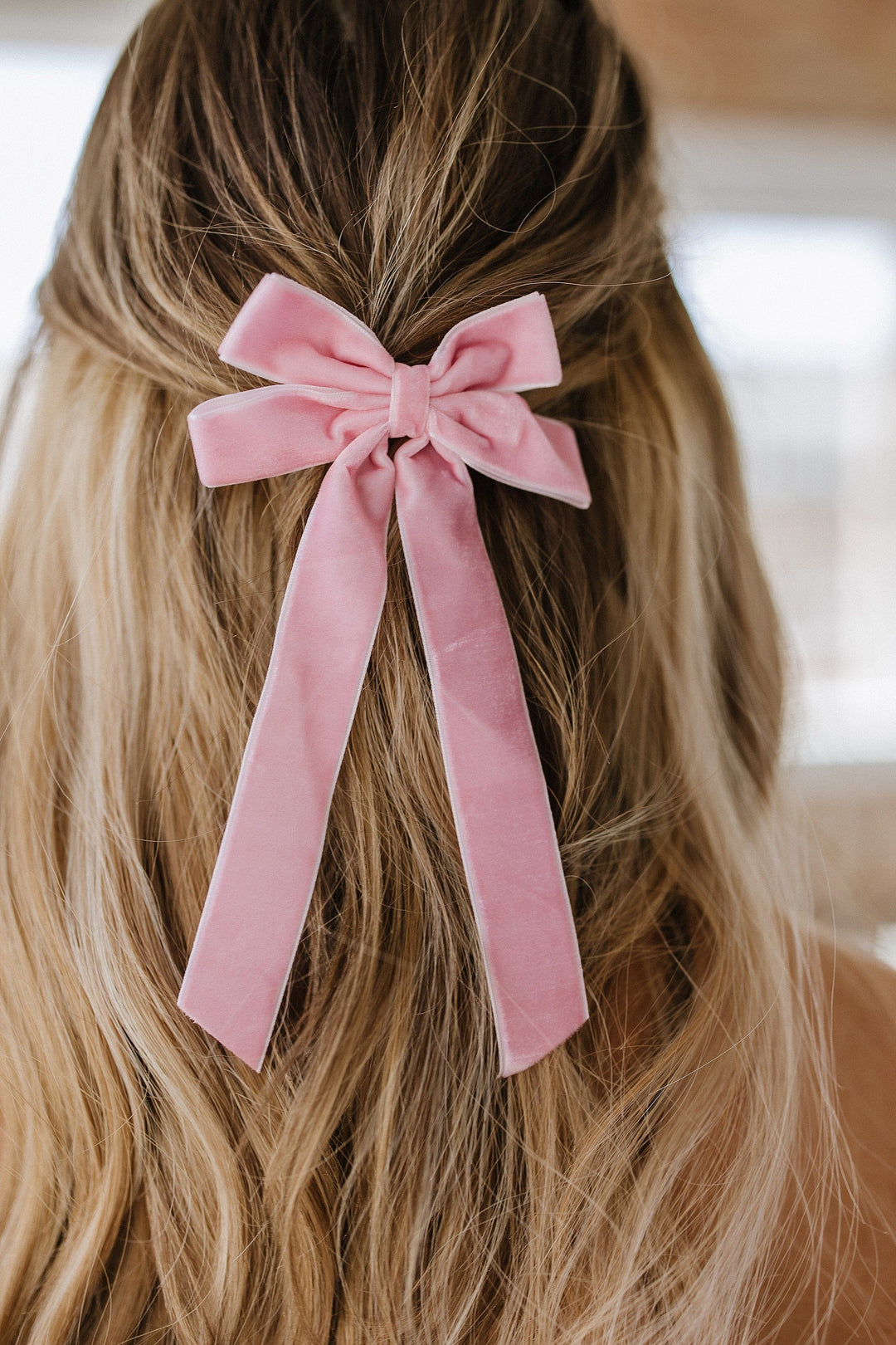 Velvet Bow Knot French Hair Clip – Liam & Company