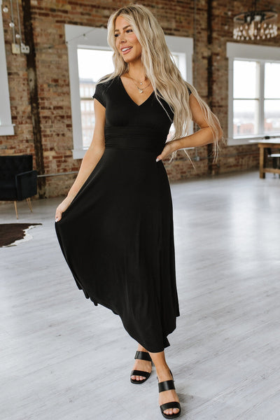 SALE - Walter V-Neck Maxi Dress