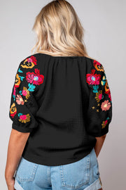 SALE - Waverly Embroidered Blouse | Size Small