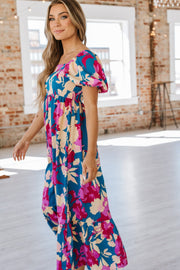 Weaver Floral Maxi Dress | S-2XL
