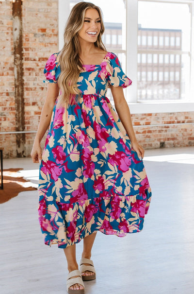 Weaver Floral Maxi Dress | S-XL