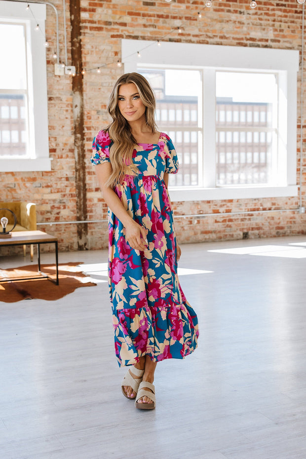 Weaver Floral Maxi Dress | S-XL