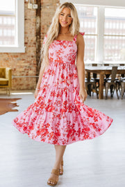 Kastyn Tiered Floral Dress | S-XL | PRE ORDER