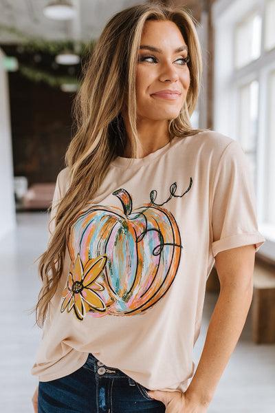 Vintage Pumpkin Graphic Tee | S-2XL