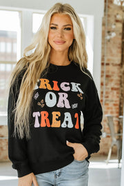 Trick Or Treat Graphic Crewneck Sweatshirt | S-2XL | PRE ORDER