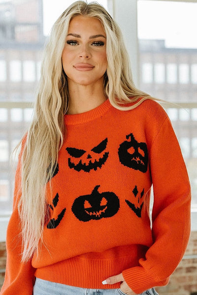 Jack-O-Lantern Sweater | S-2XL | PRE ORDER