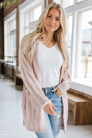 Esmeralda Knit Side Slit Cardigan | S-2XL