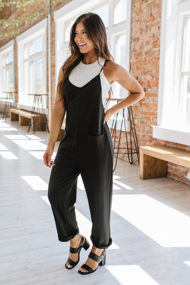 Martha Pocket Straight Leg Jumpsuit | S-XL | PRE ORDER