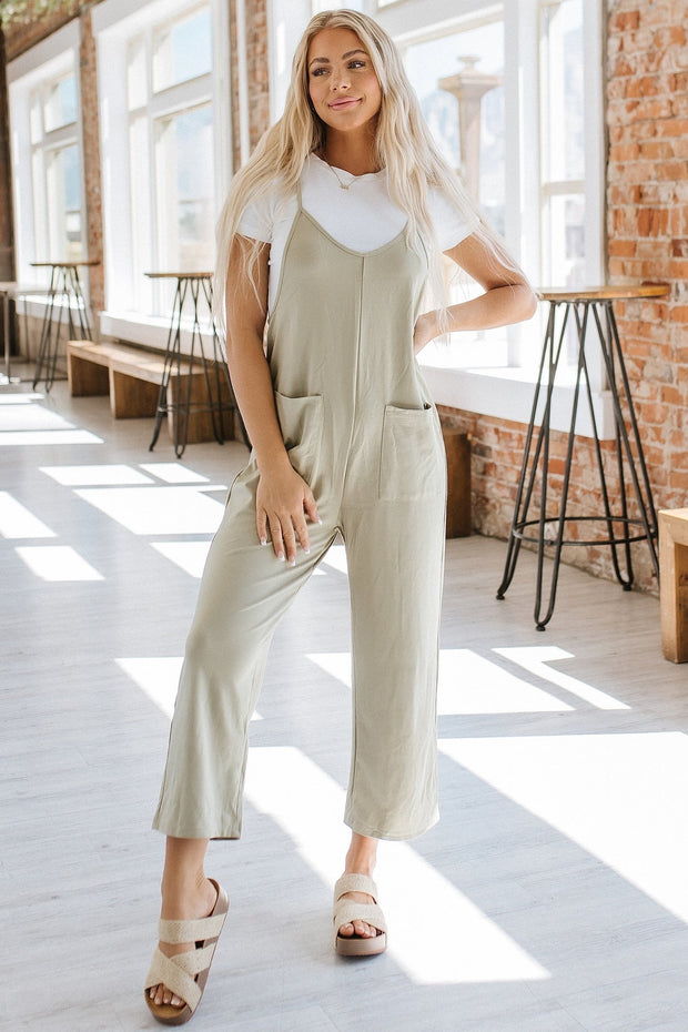 Martha Pocket Straight Leg Jumpsuit | S-XL | PRE ORDER