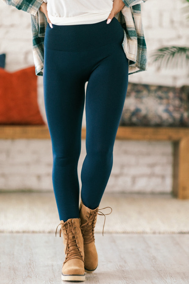 Tummy Control Fleece Leggings