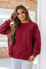 Keesha Open Back Oversized Sweatshirt | S-2XL | PRE ORDER