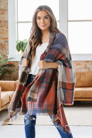 Cozy Plaid Kimono