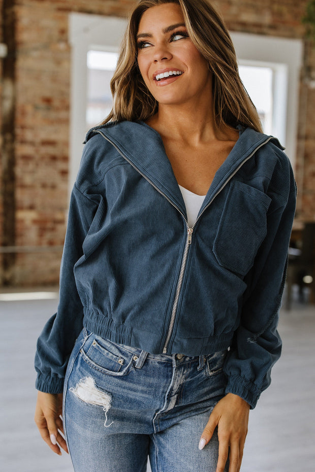 Wheeler Corduroy Drawstring Jacket | S-XL