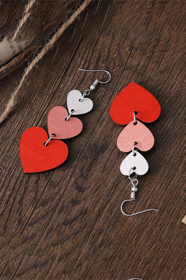 Wooden Heart Earrings | PRE ORDER