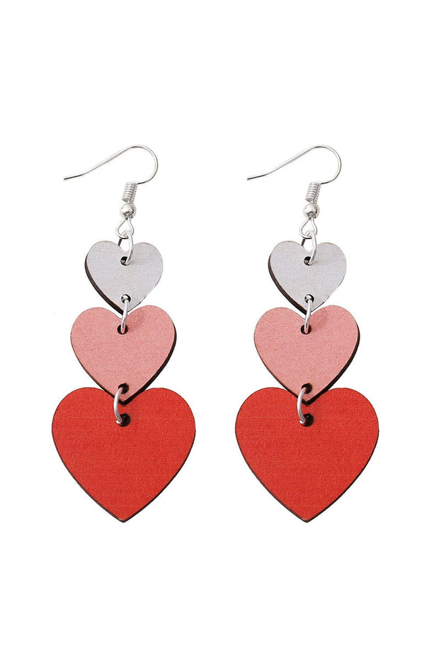 Wooden Heart Earrings | PRE ORDER