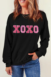 Ellis XOXO Graphic Sweatshirt | Size Medium