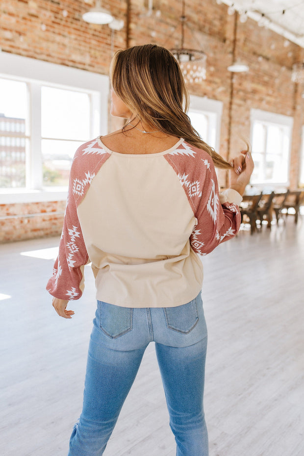 Zariah Bubble Sleeve Top