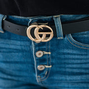 2 Pack Fashion Belts Liam & Company Belt