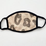 Cloth Face Masks Liam & Company Accessories One SIze / Tan Leopard