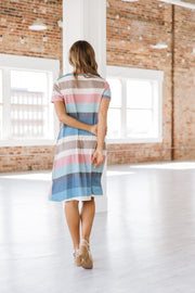 Eliana Color Block Dress S-XL